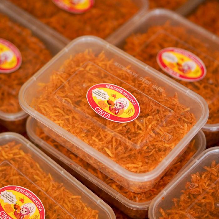 

Kentang Mustofa Cinta Homemade 250 Gram - Rasa Pedas Manis yang Bikin Nagih - Keripik, Cemilan Snack