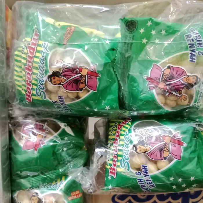 

Snak kacang pilus Borobudur isi 20 pcs Camilan Snack