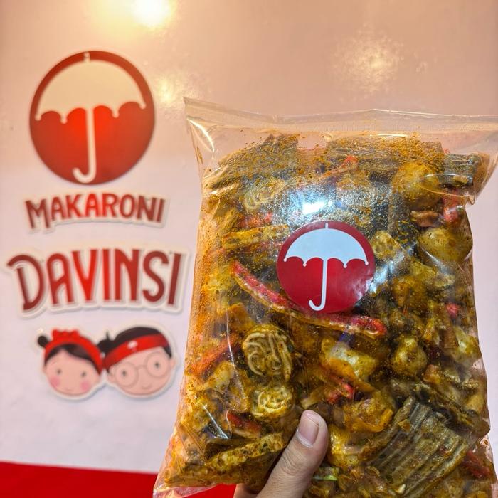 

Cemilan Mix Seblak Kering Kemasan 500 Gram