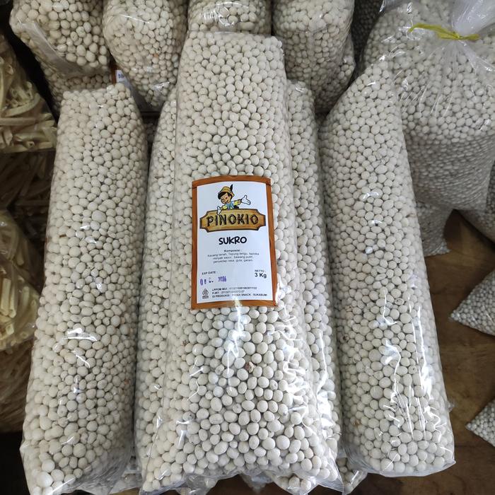 

500g Sukro Kacang Atom rasa original cemilan renyah Food Goreng Kering Snacks Camilan Makanan snack