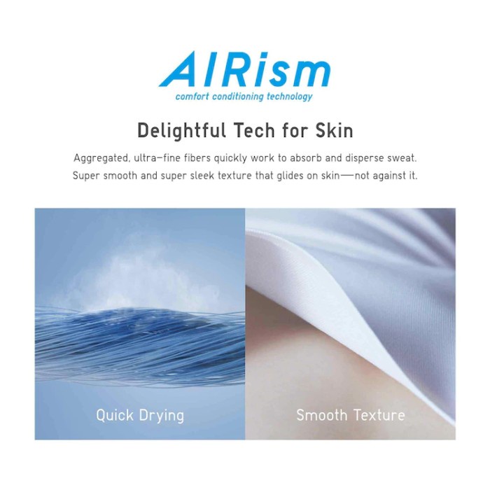 Uniqlo Airism V-Neck Short-Sleeve T-Shirt [Pl] Ready