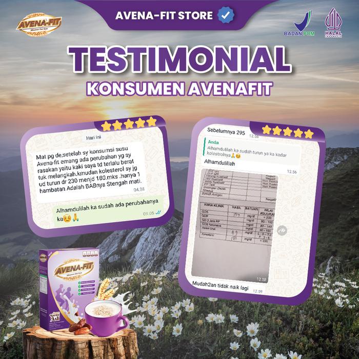 

Diskon Avenafit Oat Susu Untuk Kontrol Kolesterol & Sarapan Minuman Kesehatan Terbaik, 2 Box Food,