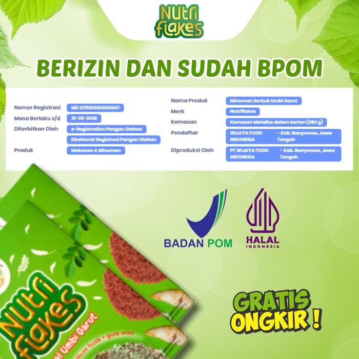 

Diskon Nutriflakes Official Original Sereal Asam Lambung 2 Box Nutriflakes Herbal Halal Bpom 280