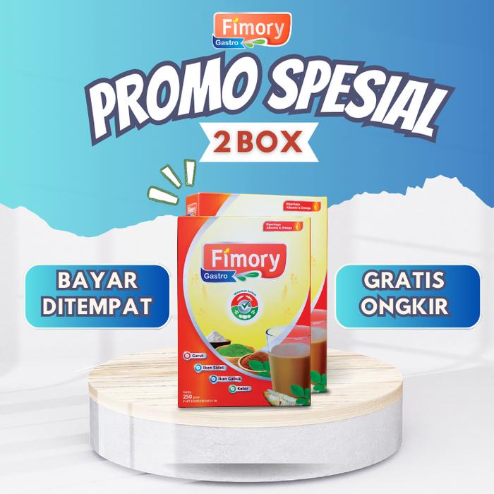 

Terbaru!! 2 Box Fimory Gastro Sereal Umbi Garut - 500Gr Halal Mui - 100% Asli Tanpa Efek Samping