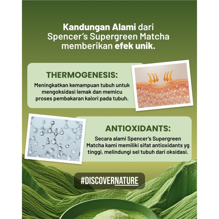 

Terbaru!! Promo!!! Spencer'S Supergreen Matcha Metabolism Support / Spencers Matcha - (1 Box = 20