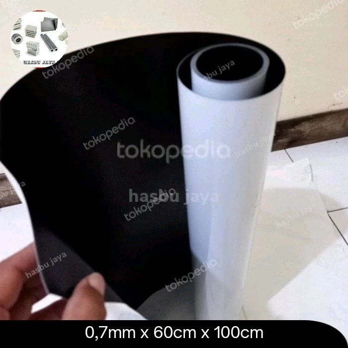 

Best Seller Rubber Magnet White Board Tebal 0.7Mm X 600Mm X 100Cm
