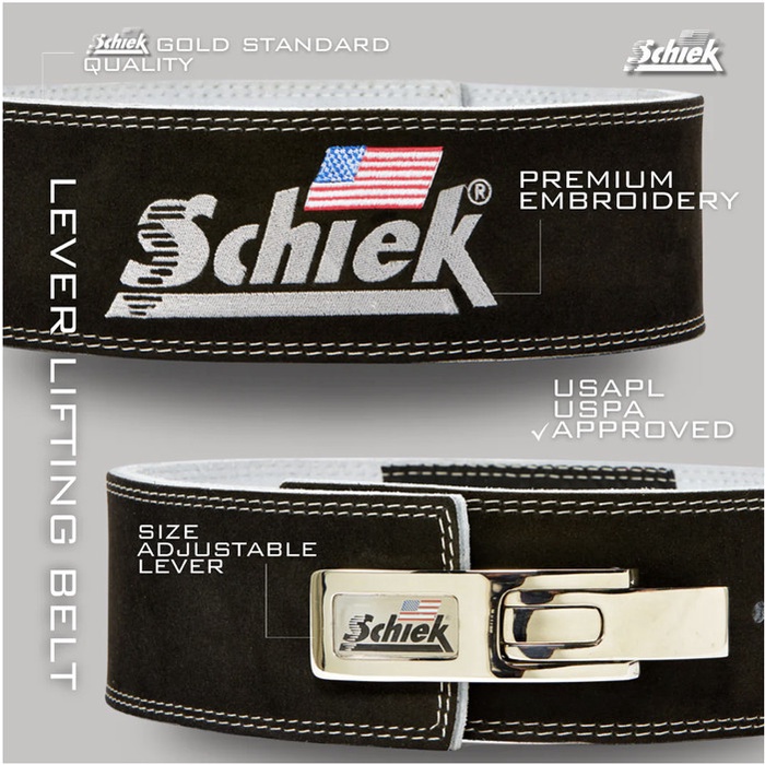 SCHIEK 7010 Competition Power Weight Lifting Lever Belt