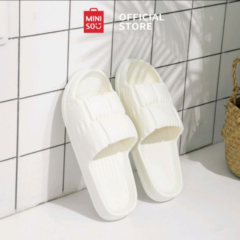 FREE ONGKIR OFFICIAL BALI MINISO SANDAL WANITA FASHION PETAL BATHROOM SLIPPERS SANDAL KAMAR MANDI