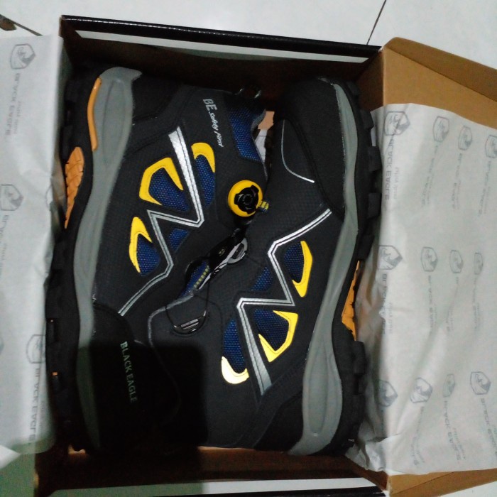 safety shoes black eagle fastrex vc-60(navy) original