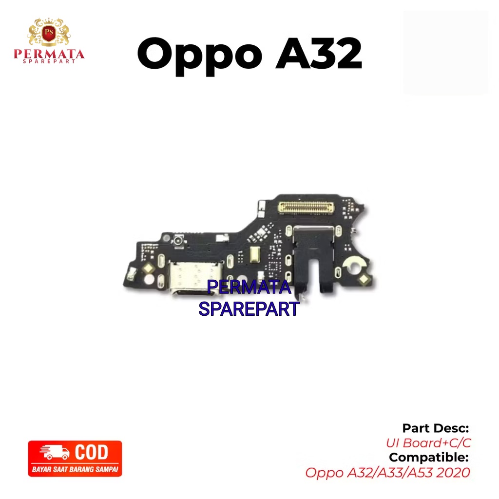 PAPAN CAS OPPO A32 | KONEKTOR CAS HP