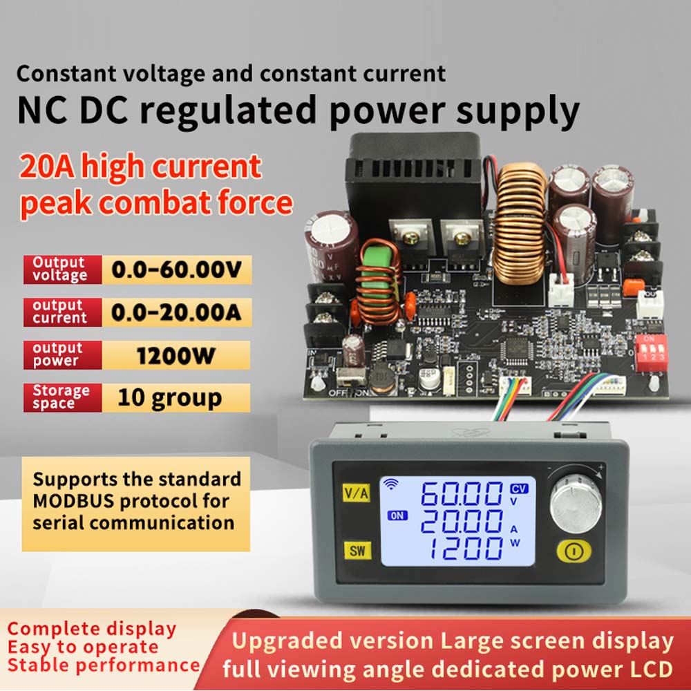 XY6020L CNC Voltage Regulator Power Supply DC Adjustable Stabilized Constant Voltage Constant Curren