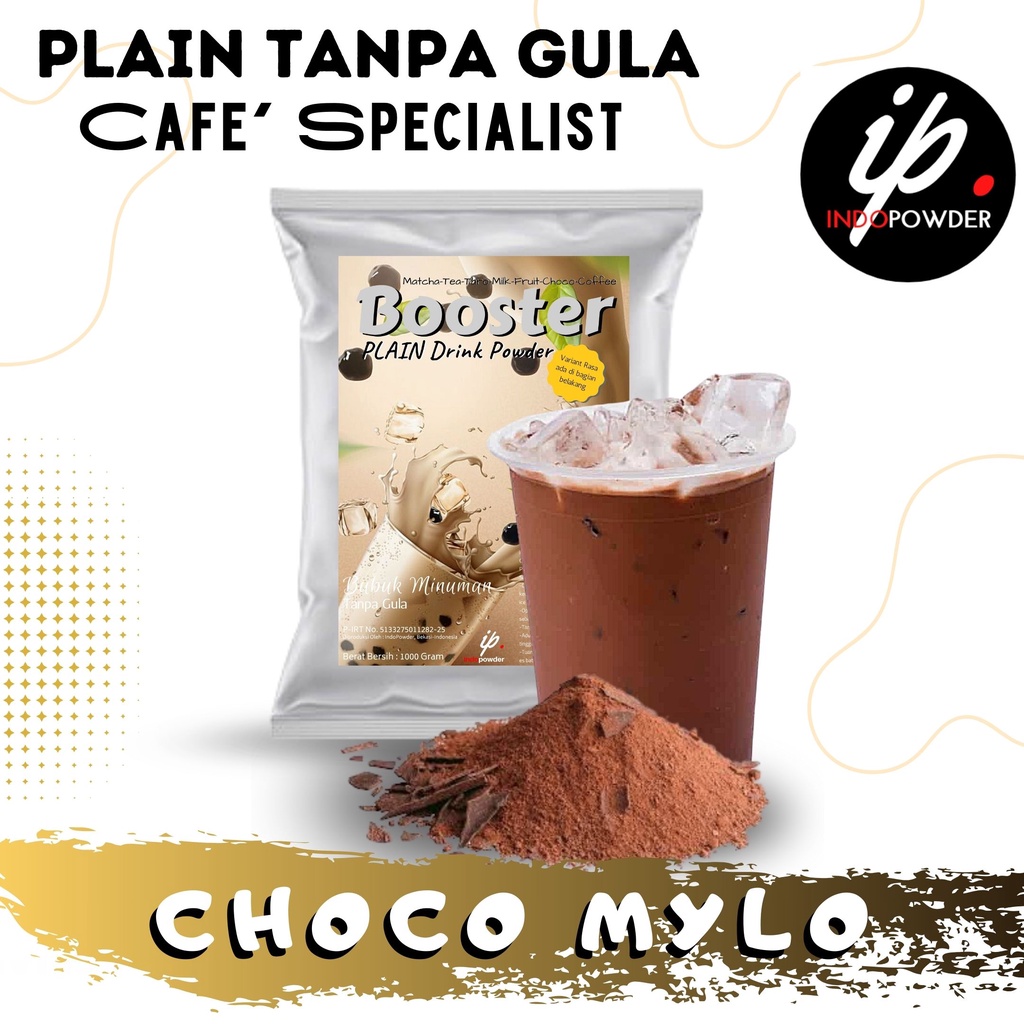 

IP Kendal - Bubuk Minuman TANPA GULA / PLAIN Rasa CHOCO MYLO 1Kg Untuk Cafe, Resto & Usaha Minuman