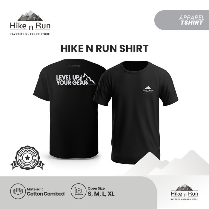 BAJU KAOS HIKE N RUN T-SHIRT