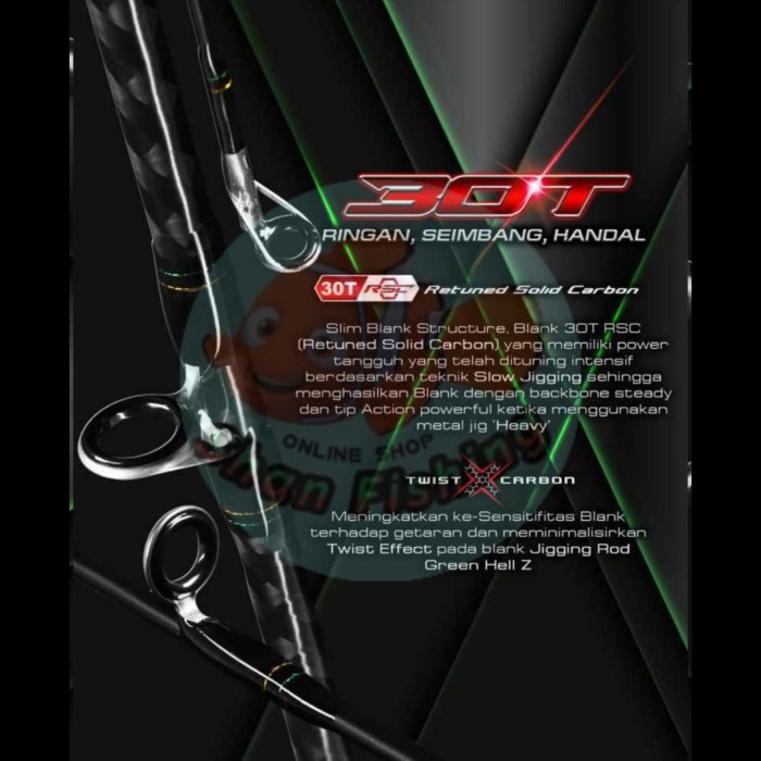 JORAN SPINNING DAIDO GREEN HELL Z