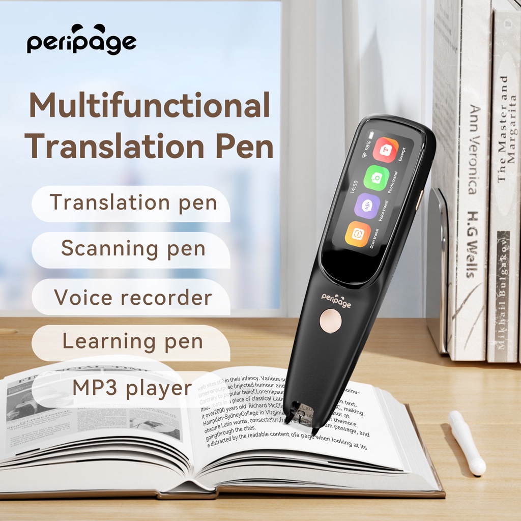 Peripage D2s Dictionary Translation Scanning Pen Mobile Scanner Translator 112 Language Voice Transl