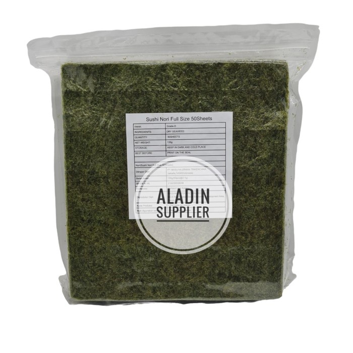 

SALE !!! SUSHI NORI NICO NICO ISI 50 LEMBAR READYY