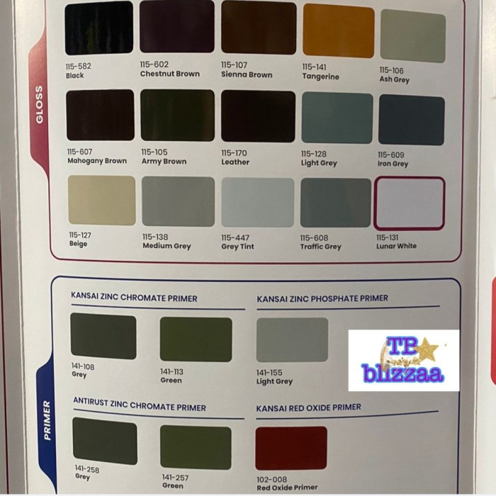 FTALIT 20kg Silver 115-998 Ftalit Silver 998 Ftalit Pastel Green 112 Irish White 203 Stone Grey 610