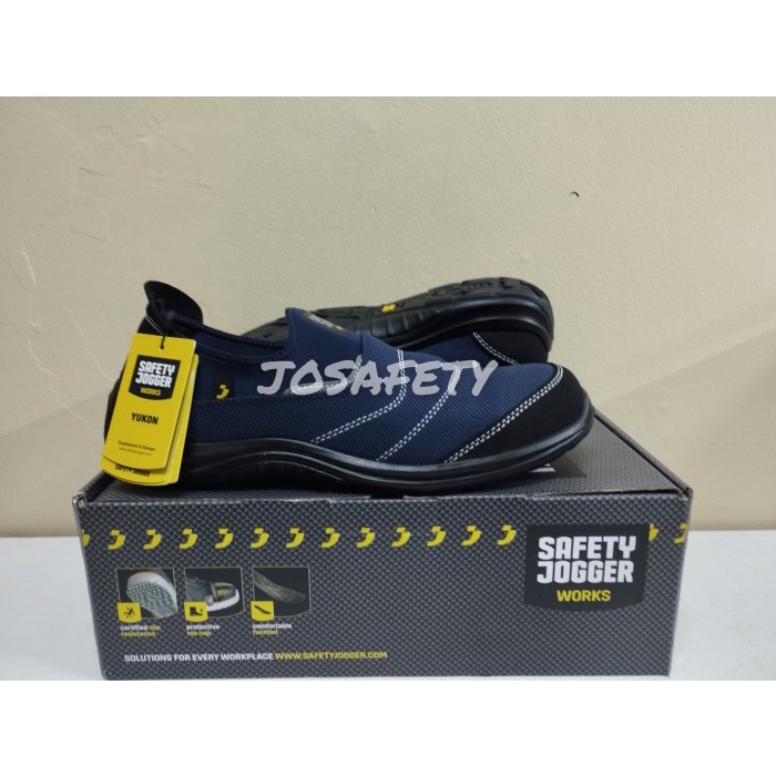 Sepatu Safety Jogger Yukon Navy S1P