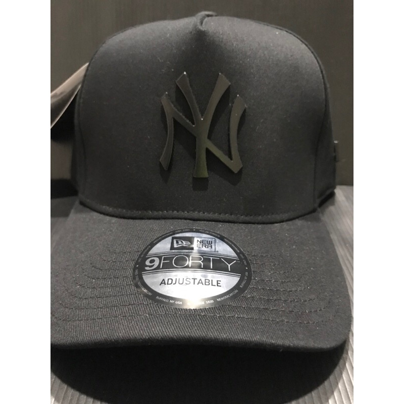 NY METAL TOPI HITAM LOGO HITAM SILVER PUTIH GOLD / TOPI BISBOL METAL LOGAM NY / NY