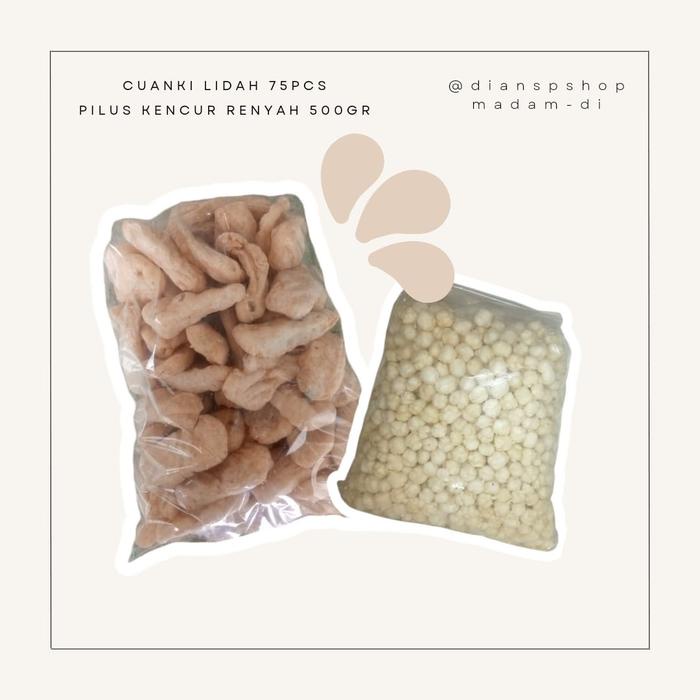 

Paket Cupil MadamDi Cuanki Lidah Pilus Kencur Makanan Kuah Pedas - Food