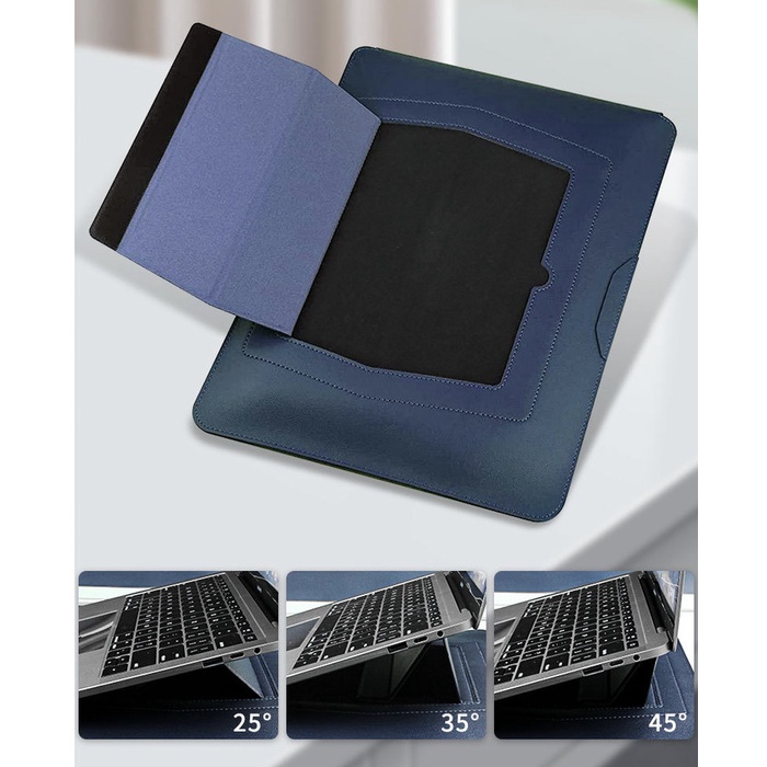 Tas laptop kulit - Laptop Sleeve - Sarung Laptop 13.3 inch - 14 inch/ 15 inch - 16 inch