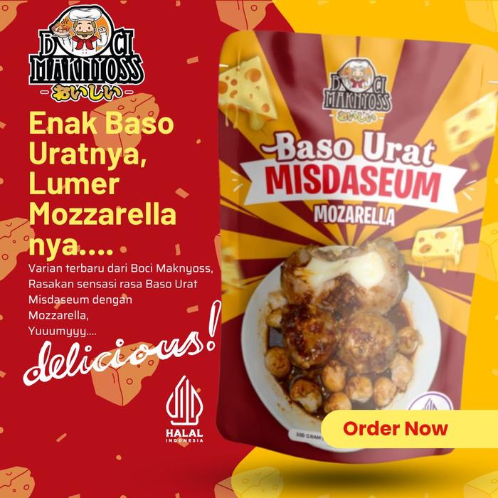 

BASO URAT MOZARELLA MISDASEUM MAKNYOSS