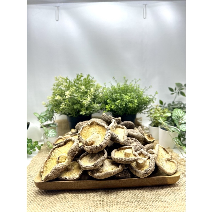 

Jamur Shitake Kering 250 gram / Dried Shitake / Hioko premium