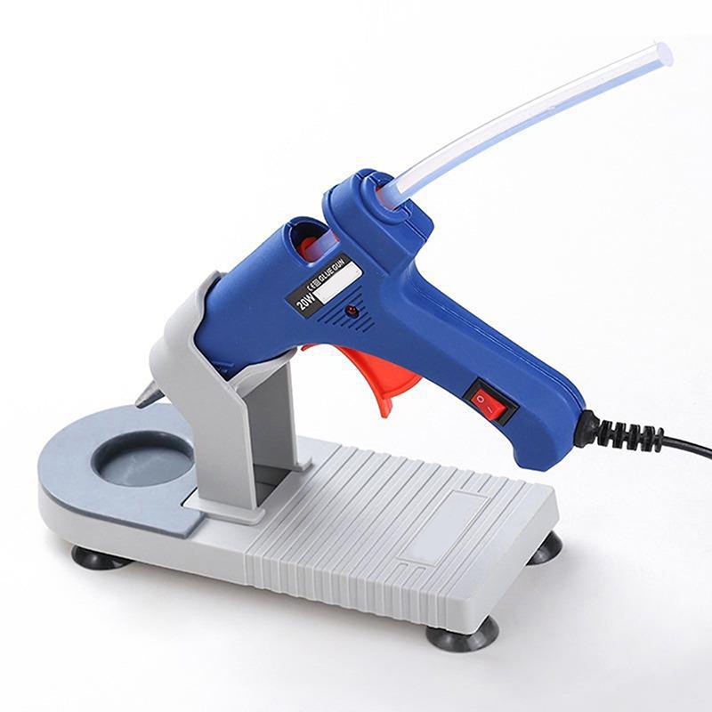 Glue Gun Base Hot Melt Glue Gun Bracket Glue Gun Home DIY Repair Tools Heating Hot Glue Machine Base