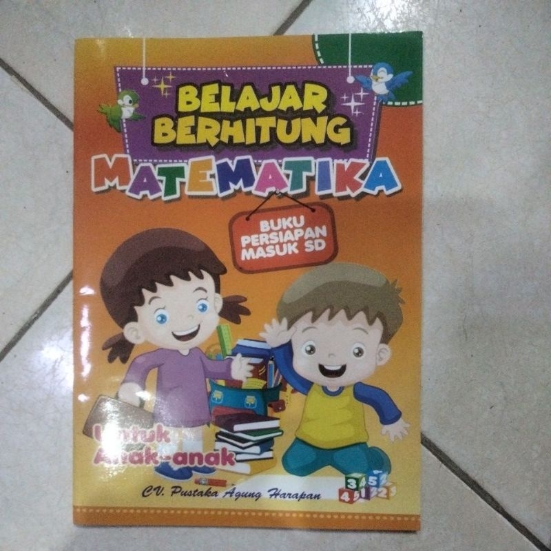 

(1pcs) buku belajar berhitung