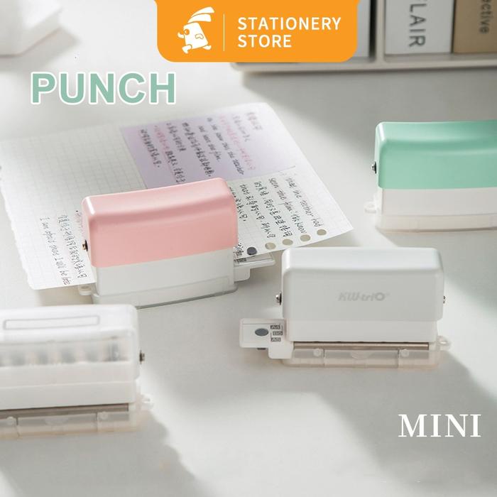 

TERBARU! A4 A5 B5 Pembolong kertas 6 lubang/Pembolong kertas/Punch-Rabbit Stationery