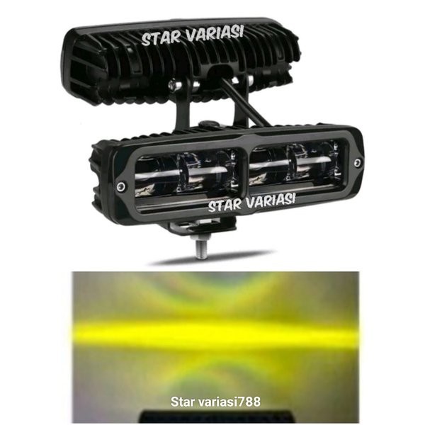 Lampu tembak sorot led daymaker 6D lampu daymaker 4700