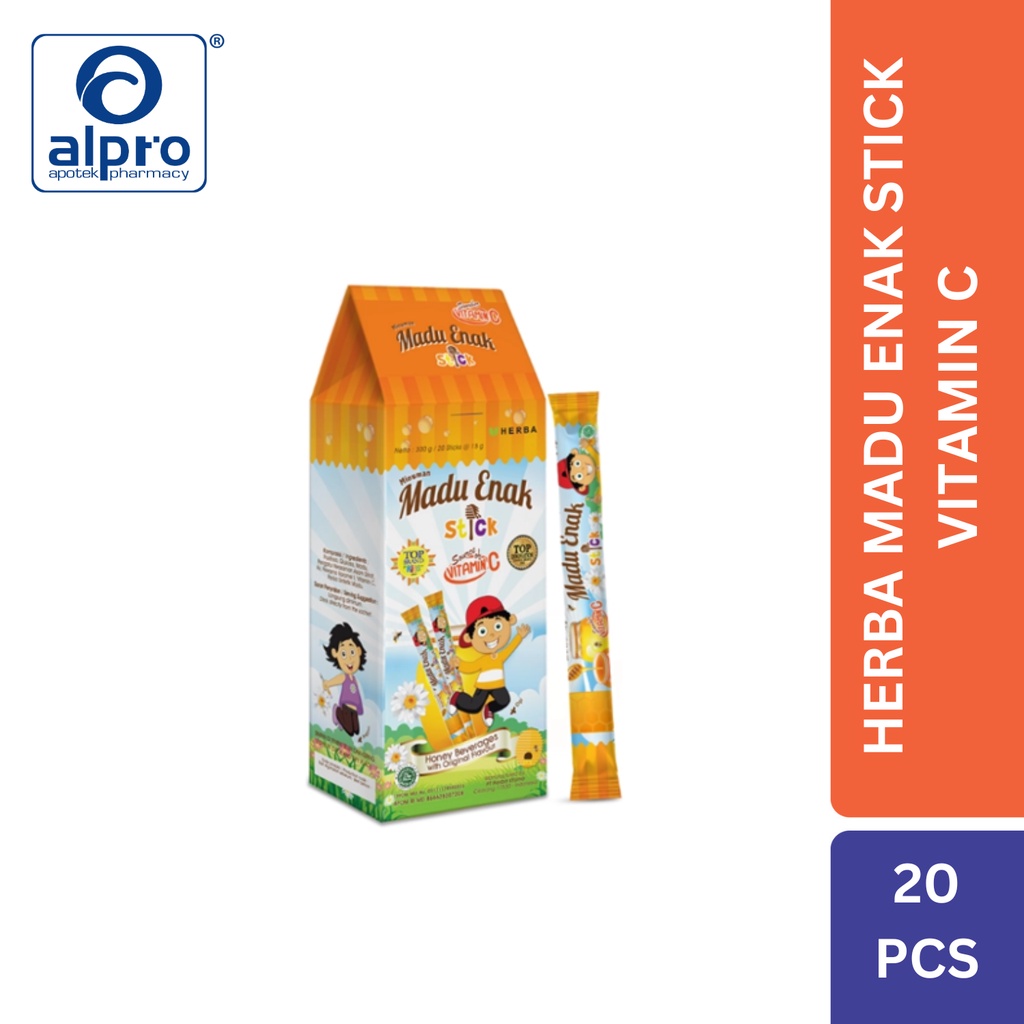 

HERBA MADU ENAK STICK VITAMIN C 20S