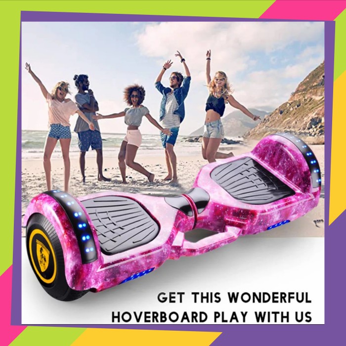 Diskon Smart Balance Wheel / Hoverboard Bluetooth Music Speaker Bergaransi