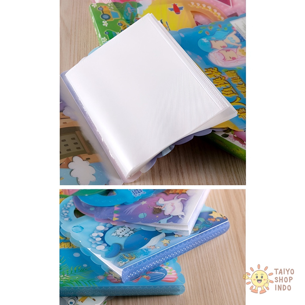 

Diskont Taiyo Seni Kerajinan Album Stiker Anak Buku Koleksi Tempel Sticker Lucu Fashion Activity