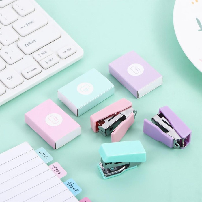 

New Push Cl Hand-held Stapr School Stationery Offi Kode 915