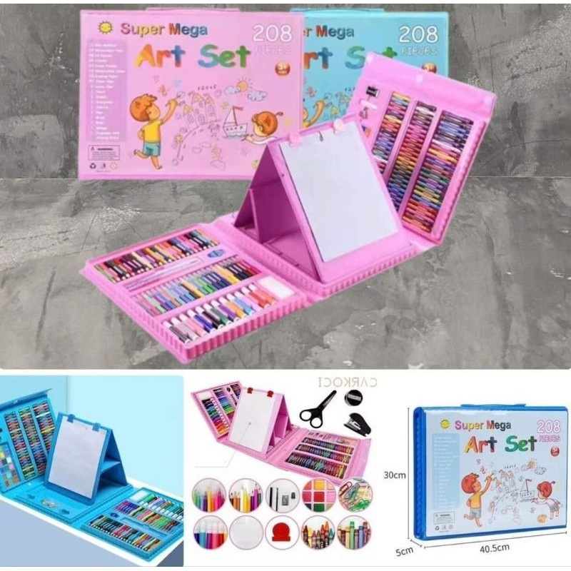 

Terbaru [Cod] Crayon Sultan 208 Pcs / Crayon 208 Pcs / Krayon Sultan / Alat Mewarnai