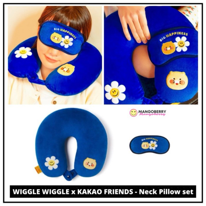 

WIGGLE WIGGLE x KAKAO FRIENDS - Neck Pillow set Choonsik Kode 219