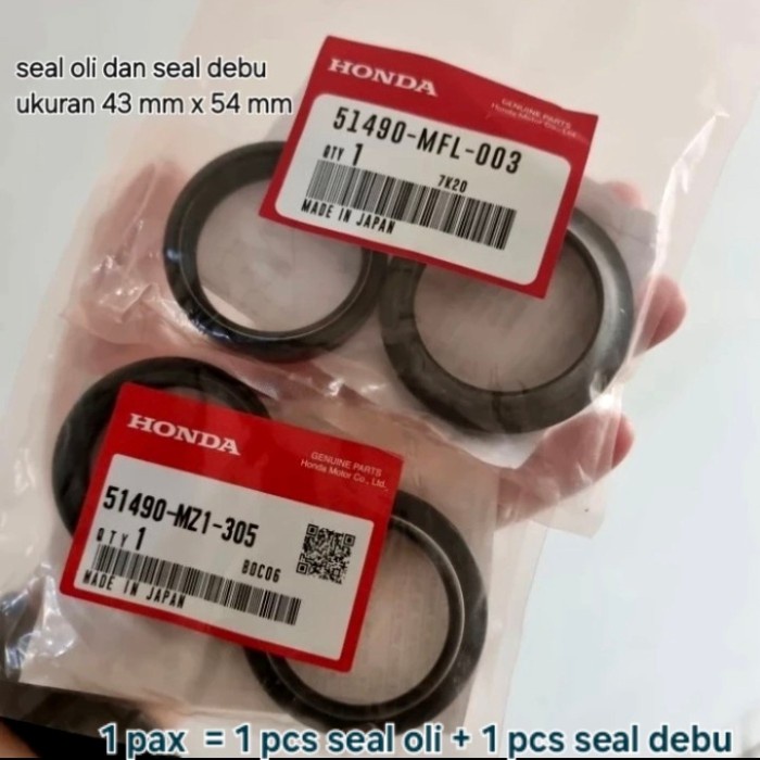 seal shock seal oli seal debu Honda CBR 1000