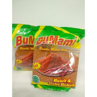 

HJE BUMAMI RAWIT CABE BUBUK 40 GRAM BUMBU MASAK ALAMI BUMBU SUPER PEDAS UNTUK CIMOL CILOK BASRENG