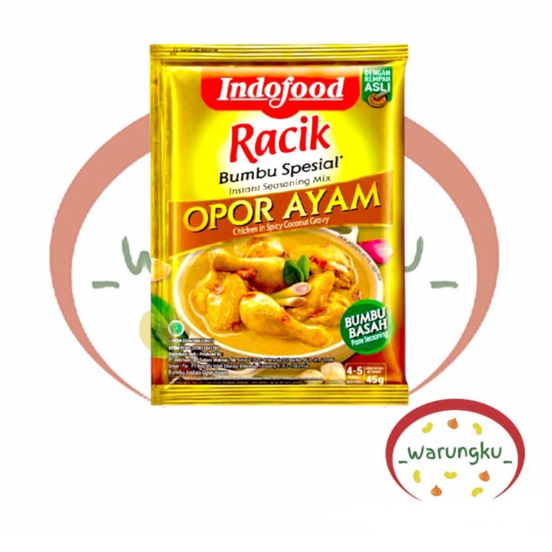 

HJE Indofood Bumbu Racik OPOR AYAM 45gr - 1 pcs