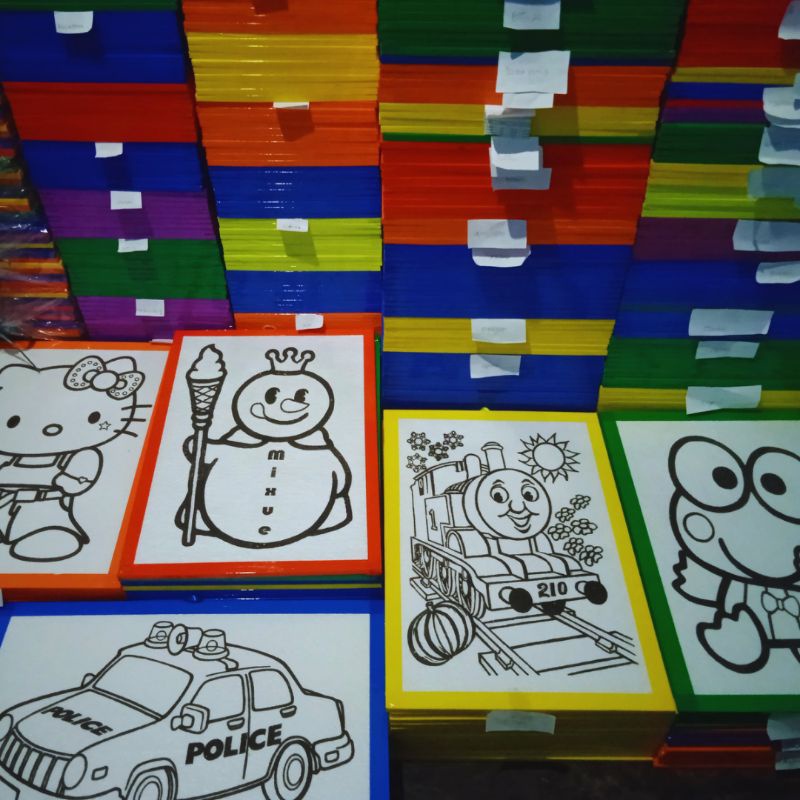

Unik Gambar Lukisan Styrofoam Paket 50Pcs