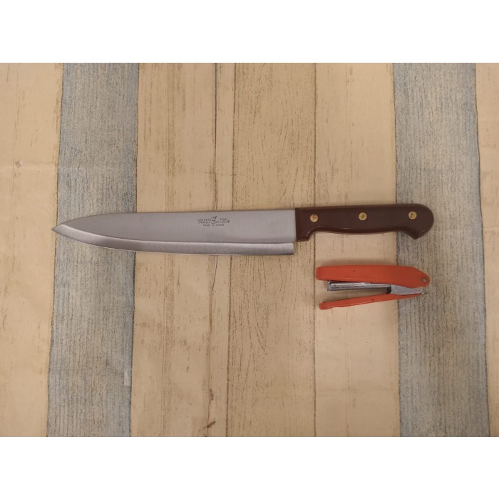 Harga Spesial Pisau Dapur Kitchen Knife Golden Fish Made In Japan 9In 22,9Cm Brown Dlc3116