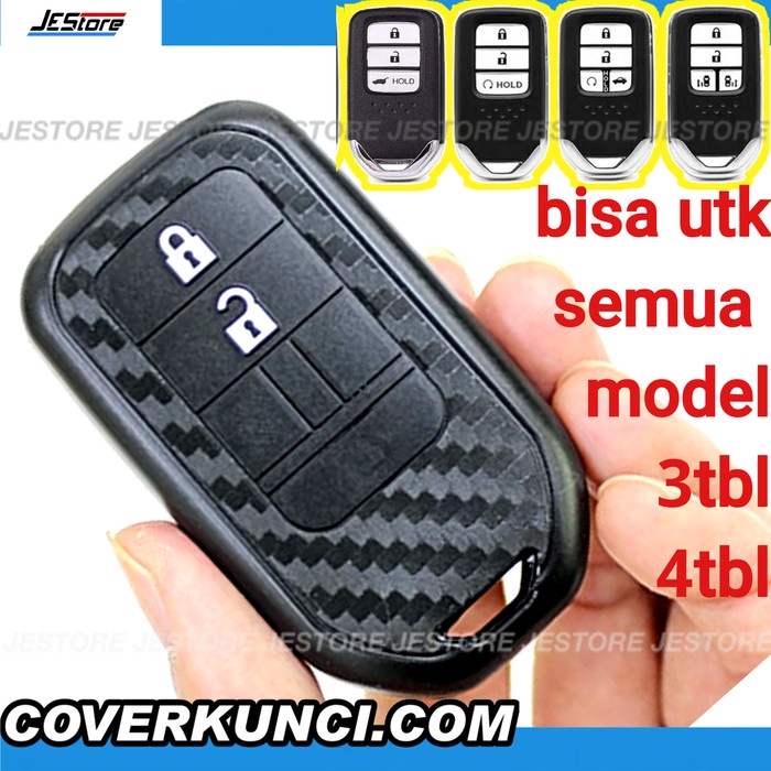 READY HONDA CRV TURBO PRESTIGE COVER KUNCI CIVIC TURBO COVER KUNCI CARBON BK