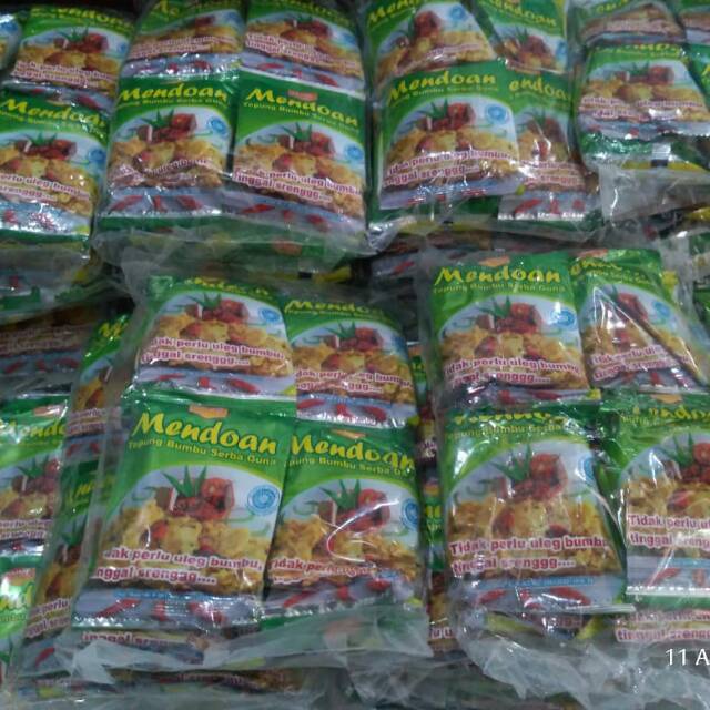 

HJE Tepung Mendoan ALIDA aseli Purwokerto per pack isi 12 pcs
