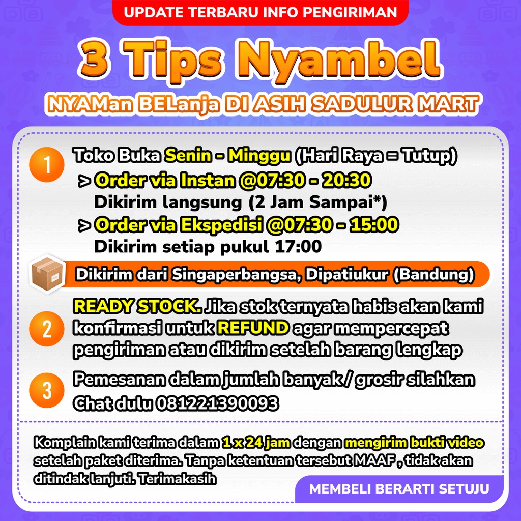 

HJE Ladaku Merica Bubuk 1 Renceng (12pcs) 100% Merica Murni Promo Bandung