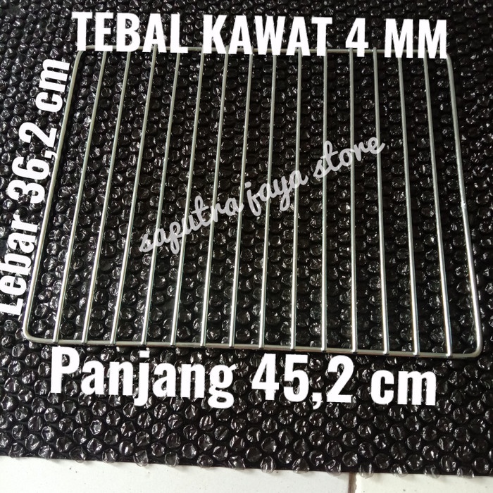 BISA GRAB Rak Oven/Oven Rak MODENA Bahan tebal Dan kokoh Uk 45,2 x 36,2cm