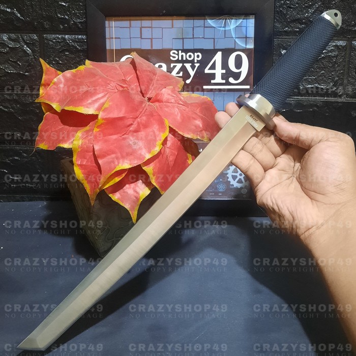 Pisau Survival Cool Steel Tanto P992 / Pisau Berburu / Survival Kit