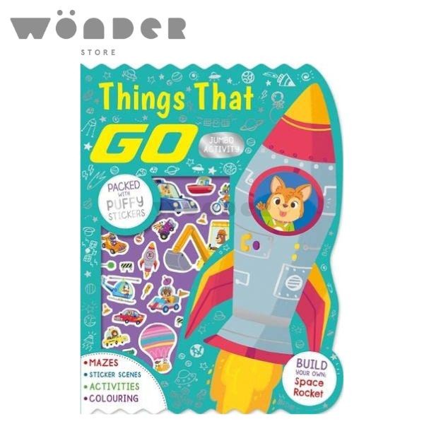 Igloo Books - Funtastic Csa Bumper: Things That Go Jumbo Activity