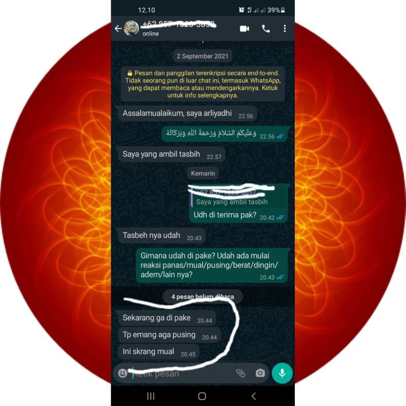 Cincin Laduni Ucap Nyata 96 Tingkat