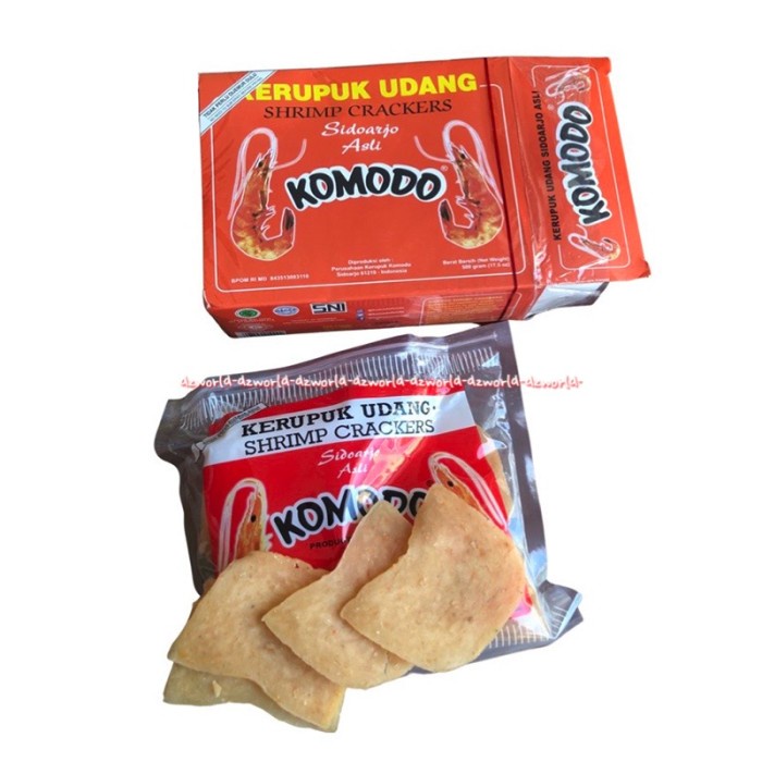

Kerupuk Udang Shrimp Crackers Komodo Krupuk Udang Asli Sidoarjo 500Gr